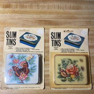 Vintage NWT Slim Tins (2)